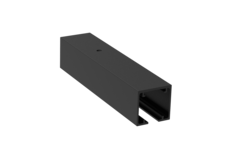 Star looprail 3m mat zwart