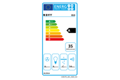 Novy Mini Pureline 60 cm RVS afzonderlijke motor