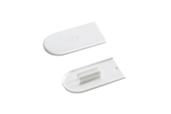Cabineo afdekkappen 100st RAL 9018 papyruswit