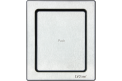 Evoline port push cuisine rvs b-f3 stopcontacten 3 stopcontacten