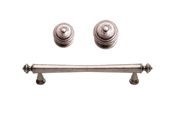 Quincalux meubelgreep 322 128mm tin-messing