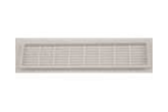 Luchtrooster 220x62 10529 chroom