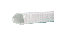 T-nfrs flex. rechth. buis in pvc 3m wit