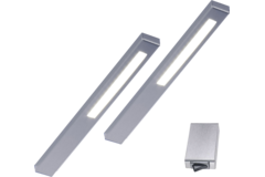 Slim led-Set 2 x 2.8w 12V 3500k RVS