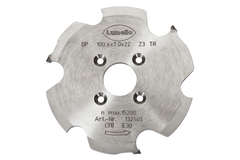 Lamello groeffrees p-system diamant zeta z3 dp 100,4x7x22 mm