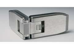 Scharnier serie 600 regelbaar 90° voor glas 8/12mm chroom