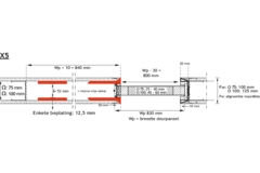 Xinnix X5/kit 1030X2015MS100 met Soft Brake 80kg