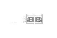 Uittrekbare kogelgeleider KA 270, EB 292 mm / 392 mm, 530 mm, links en rechts