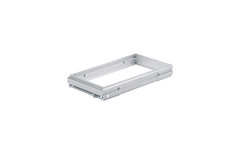 Traploos in de breedte verstelbaar hangmapregisterframe Systema Top 2000, 
 534 - 706, Aluminiumkleurig
