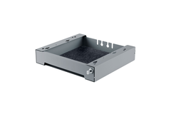 SmarTray staal 75 mm met cassette (losse verpakking), antraciet