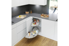 Cornerstone Maxx draaikorf set2 L wit/chr k90 b45