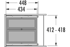 Hailo as cargo afvalemmer 450 21/17