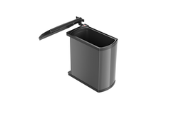 Hailo duo 2x8l antraciet/zwart