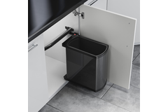 Hailo duo 2x8l antraciet/zwart