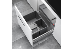 Hailo allegro k.60 cm h.220 mm 14+2x6,5l antraciet