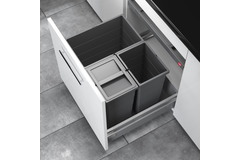Hailo allegro k.60 cm h.380 mm 28+2x13l antraciet