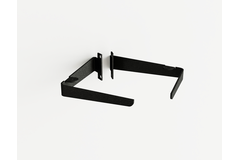TransFORM stripe houder zwart voor houten legplank