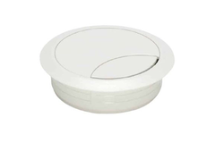Kabelset 2-delig 80mm wit