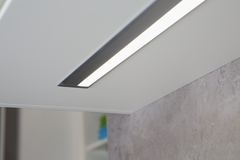 Ld8010 ef Led inbouwprofiel 434mm 3000°k 7,5w 230V