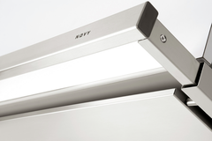Novy telescopische dampkap 90cm RVS knop