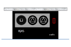 S-box chameleon b-f (2 st + rj45)
