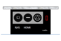 S-box chameleon b-f (1 st + rj45 + hdmi)