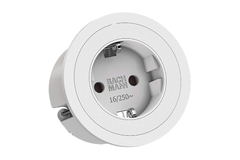 PIX INBOUWSTOPCONTACT D-NL-L PURE WHITE