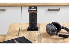 AUTOMATIK ZWART B-F 2 ST + USB A/C + QI