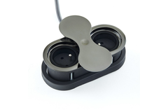 Eight wit d-nl-l  2 stopcontacten