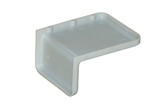 Afdekkap plastic wit vr verbindingshoek