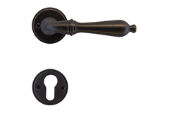 Deurkruk Pro da vinci carbon black r+e cyl