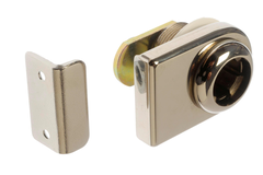 Glasdeurslot 4-10mm met sluitplaat