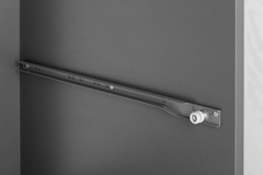 Tf-line geleider voor mand l.494mm antraciet