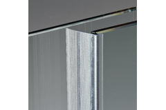 Zelfklevende dichting met inkortbare afdeklip, voor 8/13.5 mm glas, B21 +20 L3000, transparant
