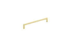 Greep hexagon ba160 l168 zamak geborsteld goud