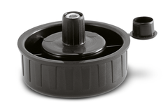 Regelbare meubelvoet zwart d:50mm h:27mm
