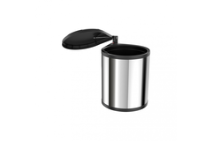 Hailo Mono RVS Zwart 15l
