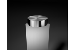 Glasadapter voor korfu barsteun rvs look