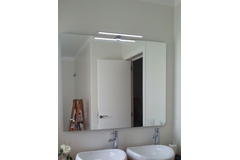 Opbouwlamp led 1000mm chroom kleurtemp.wissel