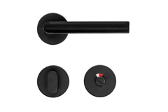 Deurkruk Pro i shape 19mm zwart r+wc
