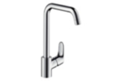 Hansgrohe Focus 1GR keukenmengkraan hoge uitloop chroom