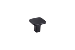 Knop scoop zamak zwart gelakt L 32mm