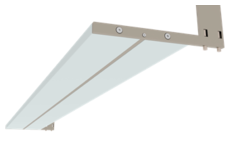Verbindingsstang voor shelf 930mm