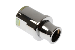 Drukknopslot, voor wisselcil., RVSlook
