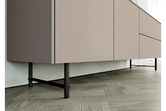 Siena onderstel voor sideboard zwart