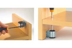Sokkelversteller 100kg +20mm schroefbevestiging