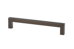 Greep stien 160mm alu geborsteld donker brons
