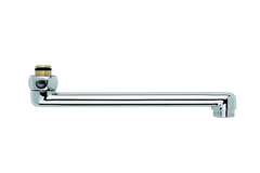 Badacc. draaibare uitloop 200 mm chroom