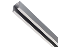 Hawa Junior 80/100 looprail 4000mm RVS-look