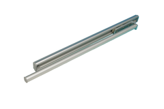 Handdoekdrager 465 mm 1 arm alu wit